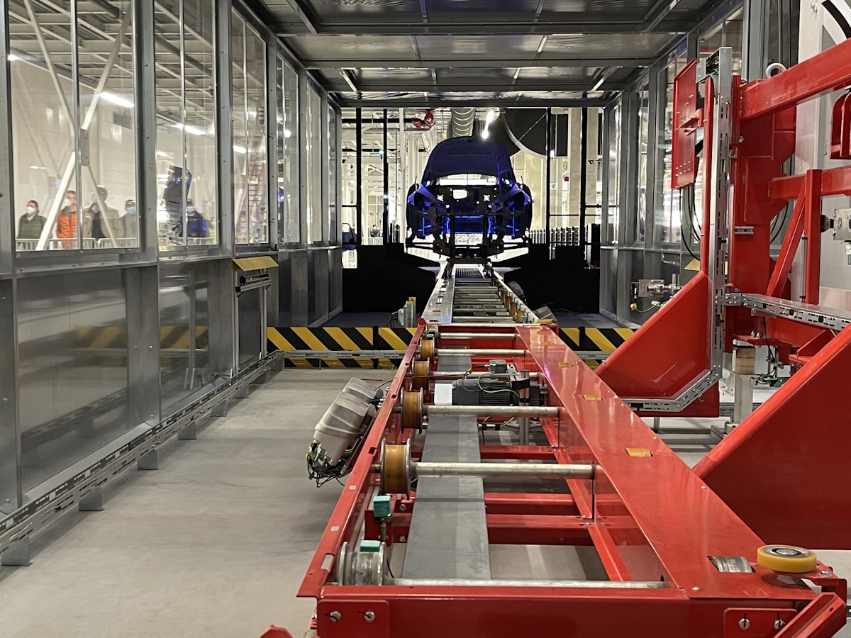 EV chassis manufacturing — automotive aluminum